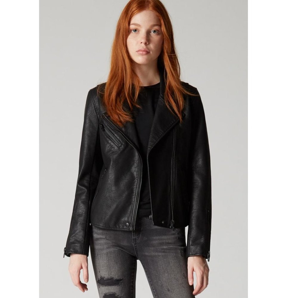 Blank NYC Black Vegan Leather Jacket
